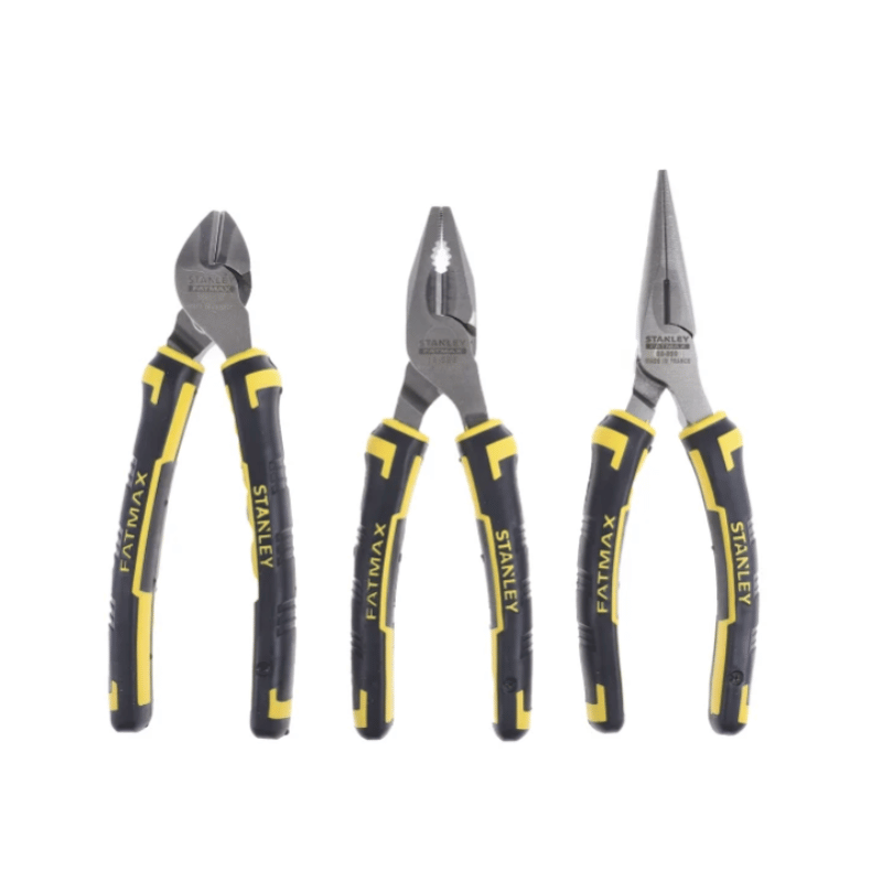 Stanley 3-Piece Plier Set, 250 mm Overall, 4-84-488