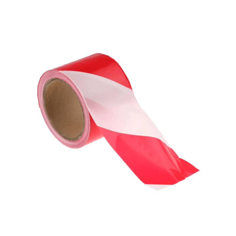 JSP Barrier Tape 500m x 75mm Red and White, HDH001-005-400