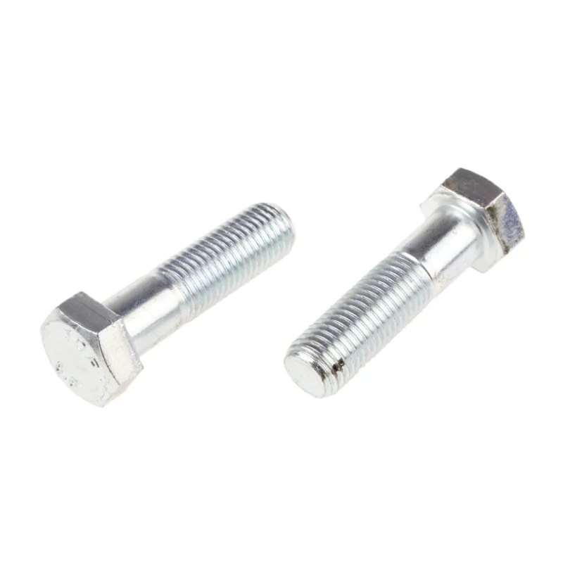 Bright Zinc Plated Steel, Hex Bolt, M20 x 75mm
