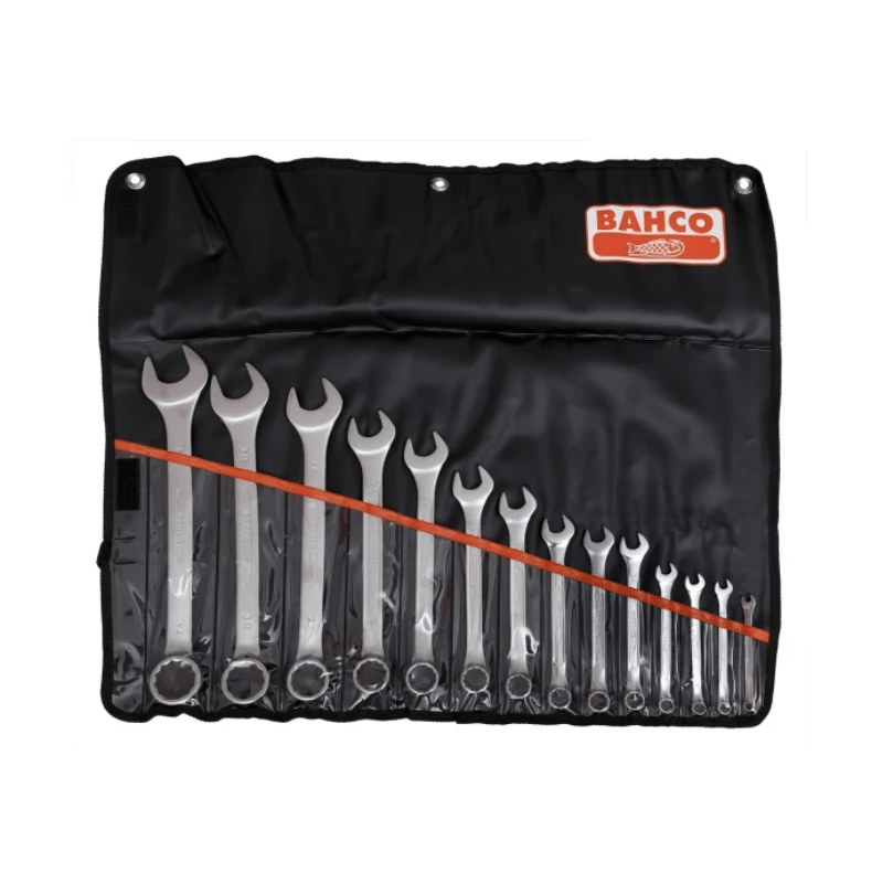 Bahco 17 Piece Alloy Steel Spanner Set,  111M/17TL