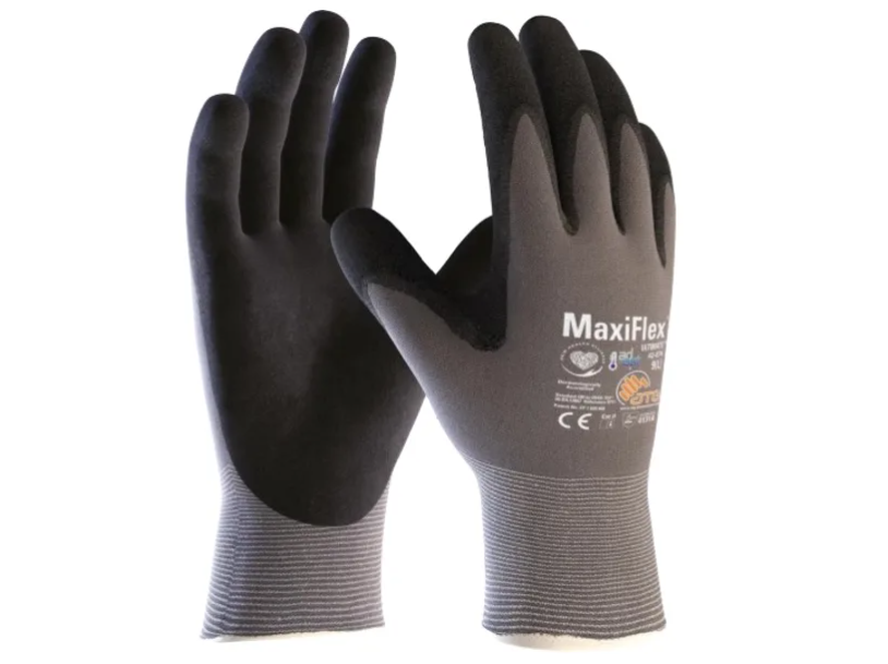 ATG MaxiFlex Ultimate Grey Nylon, Spandex Work Gloves
