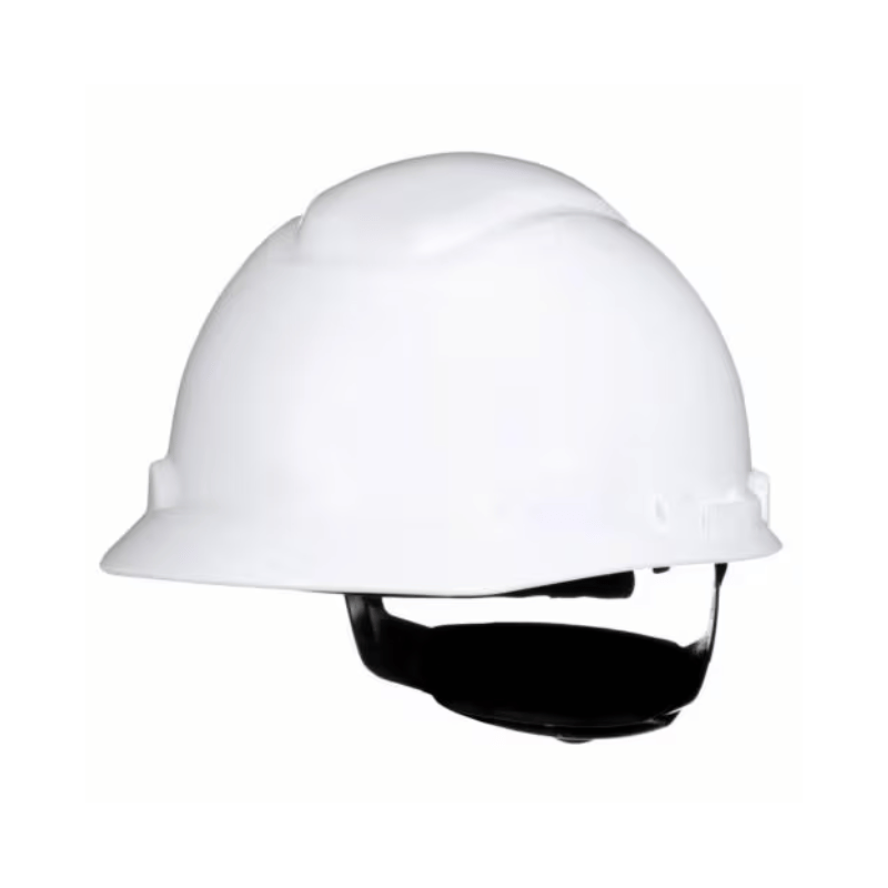 3M™ SecureFit™ Hard Hat H-701SFR-UV, White, 4-Point Pressure Diffusion Ratchet Suspension, with Uvicator, H-701SFR-UV