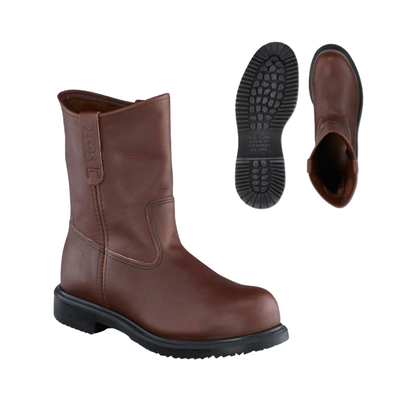 RED WING 8241 ST 9″ PULL ON SAFETY BOOTS