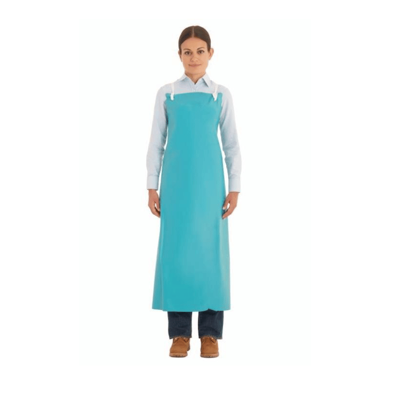 Ansell, Heavy Duty Green PVC (vinyl) Apron, 56100