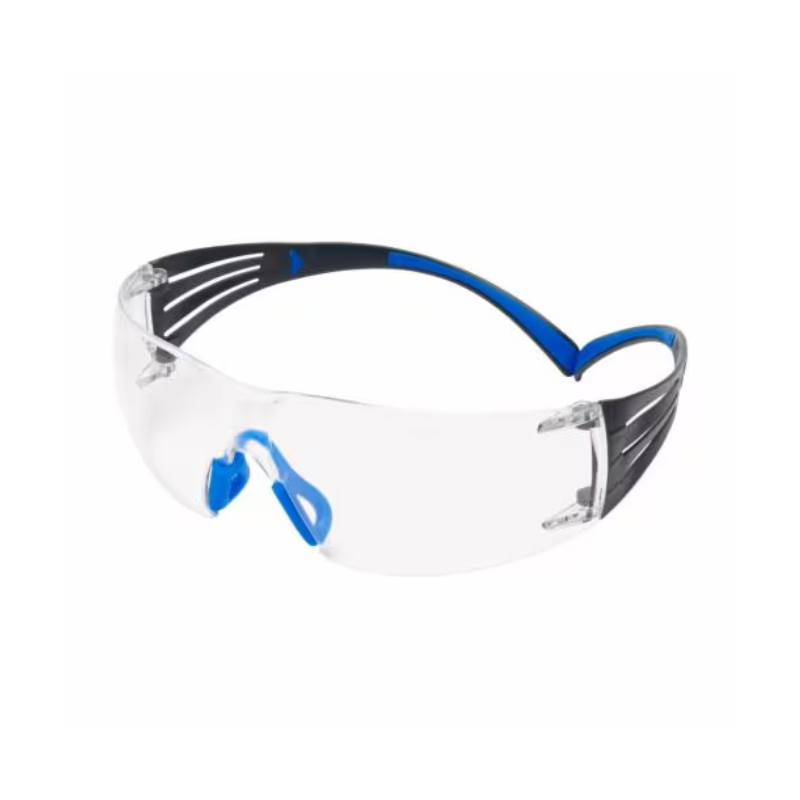 3M™ SecureFit™ Safety Glasses SF401SGAF-BLU, Blue/Gray, Clear Scotchgard™ Anti-fog Lens