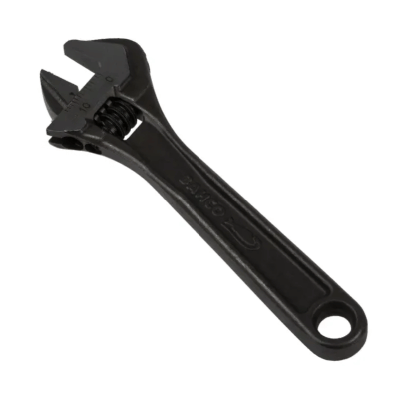 Bahco Adjustable Spanner, 110 mm Overall, 13mm Jaw Capacity, Metal Handle, 8069 IP