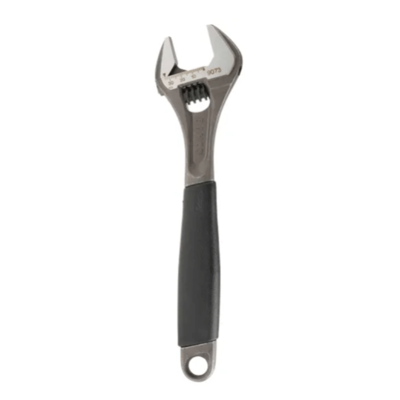 Bahco Adjustable Spanner, 308 mm Overall, 34mm Jaw Capacity, Plastic Handle, 9073